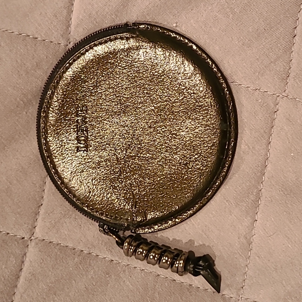 Loewe Metallic Round Coin Purse